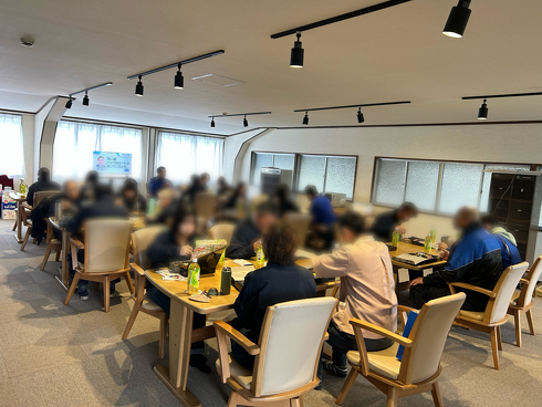 社内忘年会（昼食＆くじ引き大会）